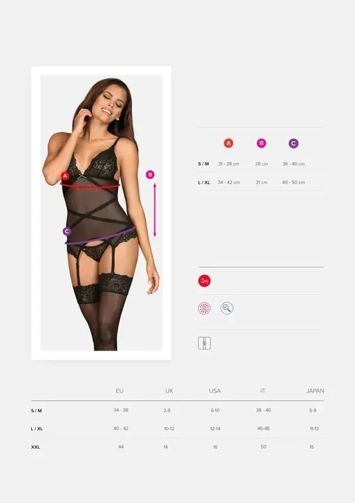 obsessive-bondea-gorset-i-stringi-czarny-s-m-marka-inna