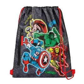 worek-na-buty-avengers-szary-szkolny-wf-basen-wycieczka