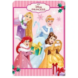 ksiezniczki-koc-polarowy-miekki-kolorowy-motyw-bajkowy