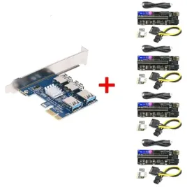 adapter-pci-e-usb-riser-splitter-4x-riser-010s