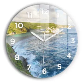 scienny-okragly-zegar-szklany-ze-stylowym-nadrukiem-wybrzeze-oceanu-fi60-cm