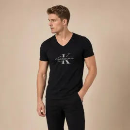 koszulka-t-shirt-meski-ck-calvin-klein-czarny-dekolt-v-serek-bawelniany-xxl