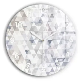 okragly-zegar-szklany-scienny-do-salonu-z-grafika-wzor-geometryczny-fi60-cm