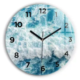 zegar-szklany-scienny-do-nowoczesnych-wnetrz-ze-wzorem-fale-morze-fi30-cm