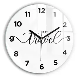 nowoczesny-okragly-zegar-szklany-na-sciane-ze-wzorem-napis-travel-fi30-cm