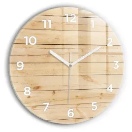 elegancki-okragly-zegar-szklany-na-sciane-ze-wzorem-drewniane-deski-fi30-cm