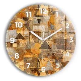 okragly-zegar-szklany-designerski-z-grafika-ksztalty-geometryczne-fi30-cm