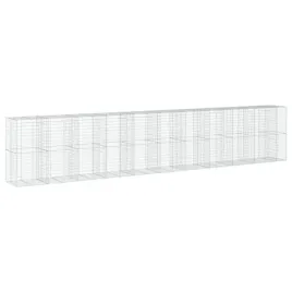 kosz-gabionowy-z-pokrywa-1050x100x200-cm-galwanizowane-zelazo