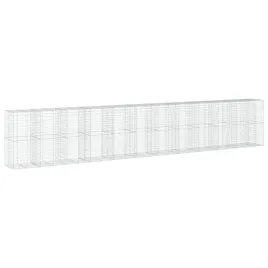 kosz-gabionowy-z-pokrywa-1150x100x200-cm-galwanizowane-zelazo