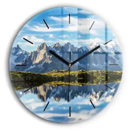 okragly-foto-zegar-szklany-z-wlasnym-zdjeciem-dolina-chamonix-alpy-fi60-cm