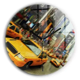 scienny-zegar-szklany-ze-stylowym-nadrukiem-new-york-city-taksowki-fi60-cm