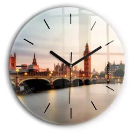zegar-szklany-scienny-do-biura-ze-wzorem-big-ben-panorama-londynu-fi60-cm