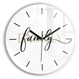 designerski-okragly-zegar-szklany-do-wnetrz-z-grafika-napis-family-fi30-cm