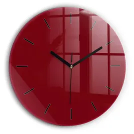 dekoracyjny-okragly-zegar-szklany-na-sciane-z-nadrukiem-burgundowy-fi30-cm