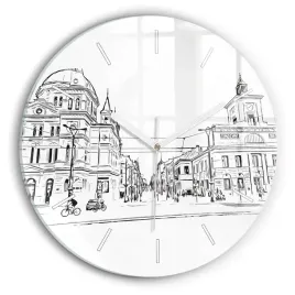 zegar-szklany-scienny-do-biura-z-grafika-ilustracja-miasta-poznan-fi30-cm