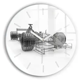 unikalny-okragly-foto-zegar-szklany-na-sciane-konstrukcja-bolidu-f1-fi30-cm