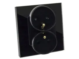 gniazdo-podwojne-szklane-gniazdko-z-bolcem-czarne-b-line-elektryczne-szklo