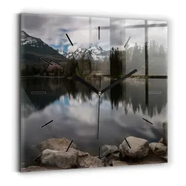 designerski-foto-zegar-szklany-do-wnetrz-tatry-wysokie-na-slowacji-30x30-cm