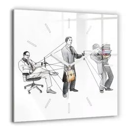 kwadratowy-zegar-szklany-scienny-z-motywem-ludzie-marionetki-duzy-60x60-cm
