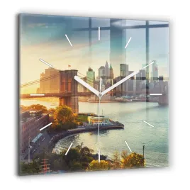 kwadratowy-zegar-szklany-ozdobny-ze-wzorem-nowy-jork-manhattan-xxl-60x60-cm