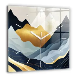 nowoczesny-zegar-szklany-na-sciane-z-nadrukiem-abstrakcyjne-gory-60x60-cm