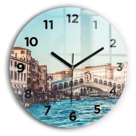 okragly-zegar-szklany-dekoracyjny-z-grafika-most-rialto-w-wenecji-fi60-cm