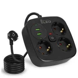 przedluzacz-listwa-zasilajaca-sieciowa-3-gniazda-230v-3m-4x-usb-ladowarka