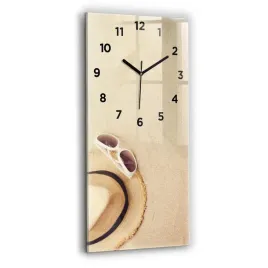 pionowy-zegar-szklany-scienny-do-biura-ze-wzorem-zlota-abstrakcja-30x60-cm