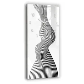 designerski-zegar-szklany-do-wnetrz-ze-wzorem-sztuka-czarno-biala-30x60-cm