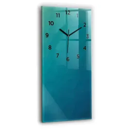 zegar-szklany-dekoracyjny-ze-stylowym-nadrukiem-morska-abstrakcja-30x60-cm