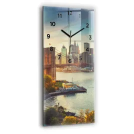 nowoczesny-zegar-szklany-na-sciane-z-grafika-nowy-jork-manhattan-30x60-cm