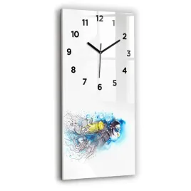 pionowy-zegar-szklany-do-sypialni-z-nadrukiem-podwodne-zycie-ryb-30x60-cm