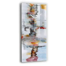 zegar-szklany-scienny-do-nowoczesnych-wnetrz-z-grafika-abstrakcja-30x60-cm