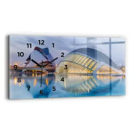 poziomy-zegar-szklany-do-kuchni-z-nadrukiem-miasto-zachod-slonca-60x30-cm