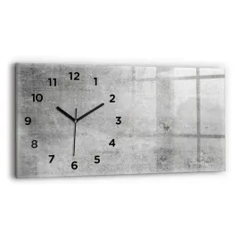 nowoczesny-poziomy-zegar-szklany-na-sciane-z-grafika-surowa-sciana-60x30-cm