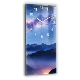 pionowy-zegar-szklany-dekoracyjny-na-sciane-droga-mleczna-i-gory-30x60-cm