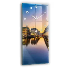 elegancki-pionowy-foto-zegar-szklany-na-sciane-ratusz-w-hamburgu-30x60-cm