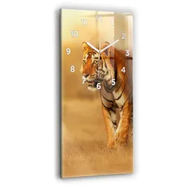 dekoracyjny-pionowy-foto-zegar-szklany-na-sciane-polowanie-tygrys-30x60-cm
