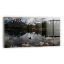 designerski-foto-zegar-szklany-do-wnetrz-tatry-wysokie-na-slowacji-60x30-cm