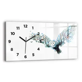 poziomy-zegar-szklany-do-salonu-z-grafika-wolnosc-i-natura-ptakow-60x30-cm