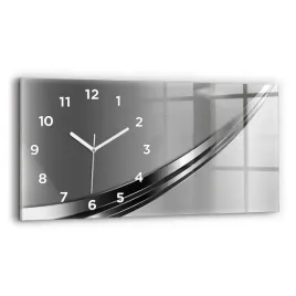 poziomy-zegar-szklany-scienny-ze-stylowym-nadrukiem-srebrne-linie-60x30-cm