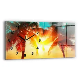 poziomy-zegar-szklany-nowoczesny-na-sciane-wakacje-odpoczynek-lato-60x30-cm
