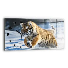 szklany-nowoczesny-poziomy-zegar-na-sciane-odwazny-krok-na-przod-60x30-cm