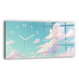 nowoczesny-szklany-poziomy-zegar-na-sciane-pastelowy-kolor-nieba-60x30-cm