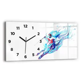 elegancki-zegar-szklany-na-sciane-ze-stylowym-nadrukiem-narciarz-60x30-cm