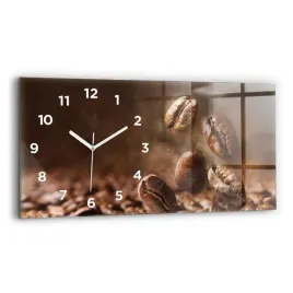 poziomy-zegar-szklany-do-salonu-ze-stylowym-nadrukiem-ziarna-kawy-60x30-cm