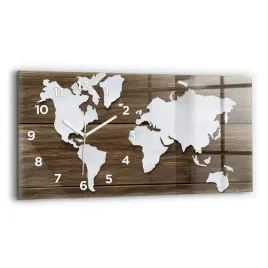 szklany-nowoczesny-poziomy-zegar-na-sciane-mapa-swiata-na-deskach-60x30-cm