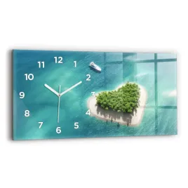 zegar-szklany-scienny-do-nowoczesnych-wnetrz-ze-wzorem-wyspa-serce-60x30-cm