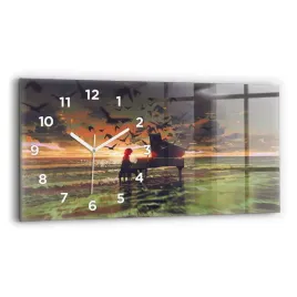 poziomy-zegar-szklany-scienny-do-salonu-z-grafika-koncert-na-plazy-60x30-cm