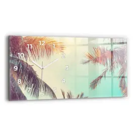 dekoracyjny-poziomy-foto-zegar-szklany-na-sciane-tropikalne-palmy-60x30-cm
